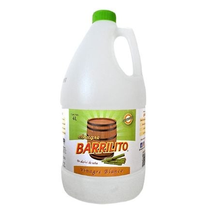Vinagre Blanco de Caña 4 Lt. Barrilito