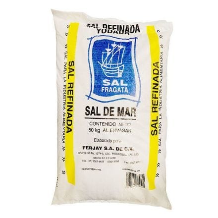 Sal de Mesa Fragata Bulto de 50 Kg
